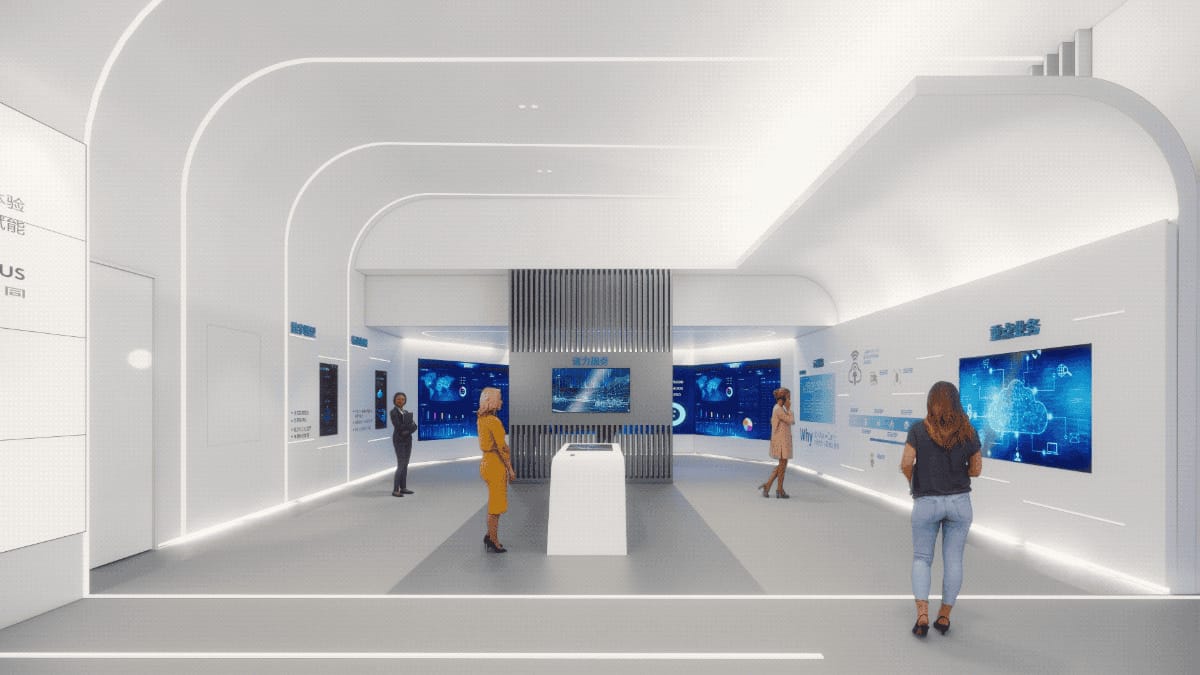 智能汽車公司科技展廳設(shè)計